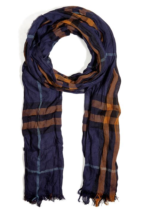 blue check burberry scarf|Burberry giant check cashmere scarf.